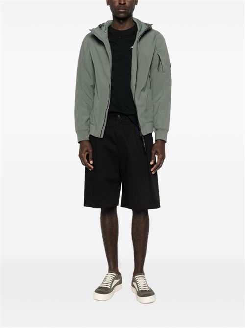 Giacca uomo con cappuccio verde CP COMPANY | 20CMOW729A005968A668